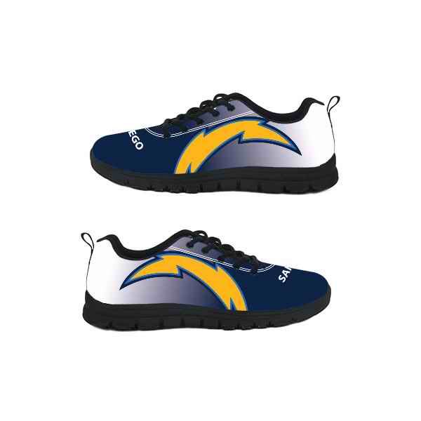 Men's NFL Los Angeles Chargers Lightweight Running Shoes 009